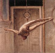 Eugene Jansson ring gymnast no.2 painting